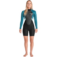 Womens Element 3/2mm Long Sleeve Back Zip Spring Wetsuit